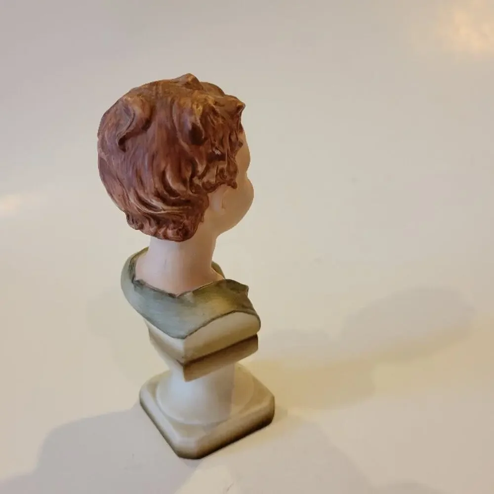 Vintage Ceramic Lefton boy bust KW832. Hand painted. Pre-owned, good shape